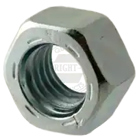 5/8"-11 Hex Nuts, Grade 8, Zinc-Clear Cr+3, Coarse (UNC), Qty 50 Affordable