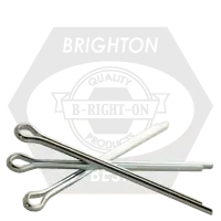5/16" x 3" Cotter Pins, E x tended Prong Square Cut, Zinc Cr+3, Qty 50 Hot Picks