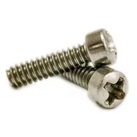 Holiday Sale 10-32 x 3" Machine Screws, Phillips Fillister Head, 18-8 Stainless Steel A2, Full Thread, Qty 200