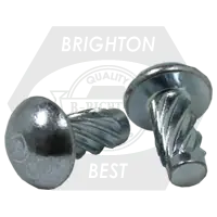 Seasonal Sale 2 x 1/8" Metallic Drive Screws, Round Head, Type U, Zinc Cr+3, Qty 1000