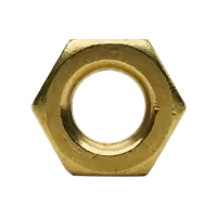 3/8"-24 Brass Hex Jam Nut (Inch), Qty 400 Weekend Sale