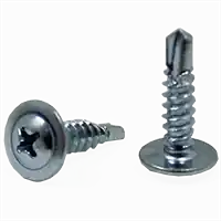 Flash Sale 6-20 x 2 1/4" Proferred Self-Drilling Screws, Square Drive Trim Head, 2 Point, Zinc Cr+3, Qty 5