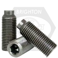 Luxury 3/4"-16 x 1" Socket Set Screws, 1/2 Dog Point, Black Oxide, Fine (UNF), Alloy Steel, Qty 100