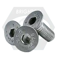 Top Pick M3-0.50 x 35 mm Flat Head Socket Cap Screws, 316 Stainless Steel A4, Full Thread, Coarse (UNC), Qty 100