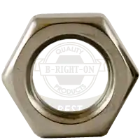 Affordable M8-1.25 Hex Nuts (Thin), 316 Stainless Steel A4, DIN 439-2 Type B, Qty 100