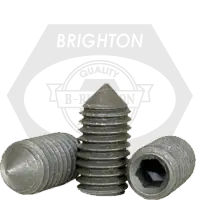 M12-1.75 x 45 mm Socket Set Screws, Cone Point, Metric Class 45H, Black Oxide, Coarse (UNC), Alloy Steel, ISO 4027 / DIN 914, Qty 100 New Arrival
