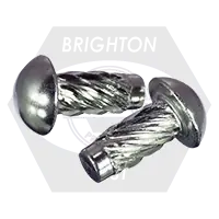 Low Price 4 x 3/16" Drive Screws, Round Head, Type U, 304 Stainless Steel, Qty 1000