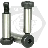 M24-M20 x 40 mm Socket Shoulder Screws, Metric Class 12.9, Thermal Black Oxide, Coarse (UNC), Alloy Steel, ISO 7379, Qty 10 Best Seller