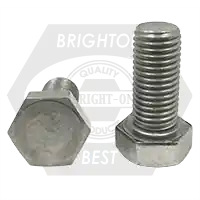 Buy Online M14-2.00 x 95 mm Hex Cap Screws, 316 Stainless Steel A4, Full Thread, Coarse (UNC), DIN 933, Qty 25