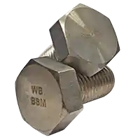 Hot Deal 7/8"-9 x 4 1/4" 316 Stainless Steel B8M Heavy Hex Head Cap Screw, ASTM A193 Class 1, Partially Threaded, Qty 30