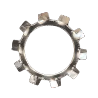12 External Tooth Lock Washers, 400 Series Stainless Steel, Qty 500 Save Now