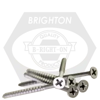 6-9 x 1 5/8" Deck Screws, Phillips Bugle Head, Dacrotized, Low Carbon Steel, Qty 5000 Best Price