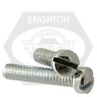Special Offer 6-32 x 1/2" Machine Screws, Slotted Fillister Head, Zinc Cr+3, Full Thread, Coarse (UNC), Qty 15000