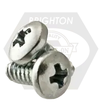 Factory Price 8-32 x 5/16" Thread Rolling Screws, Phillips Pan Head, Zinc Cr+3 & Wax , Full Thread, Qty 12000
