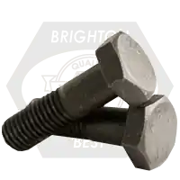 Best Seller 3/4"-10 x 3 1/2" Heavy Hex Structural Bolts, Type 1, Plain Finish, Partial Thread, A325, Qty 350