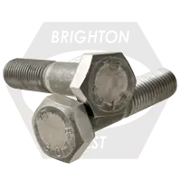 Save Now 1 1/2"-6 x 4" Heavy Hex Bolts, Grade B, A307, Plain Finish, Partial Thread, Coarse (UNC), Qty 18
