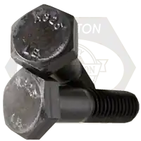 1 1/8"-7 x 2 3/4" Heavy Hex Structural Bolts, Type 1, Plain Finish, Full Thread, Coarse (UNC), A325, Made in USA, Qty 170 Direct From Factory