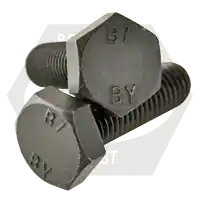 Discount 7/8"-9 x 5 1/4" Heavy Hex Bolts, Grade B7, Plain Finish, Partial Thread, A193, Qty 40
