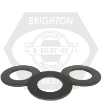 Today Only 7/16" SAE Flat Washers, Plain Finish, Medium Carbon Steel, Thru-Hardened (Imported), Qty 5000