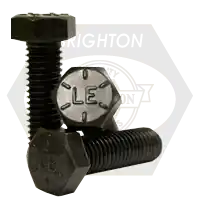 Seasonal Sale 1 1/2"-6 x 9" Hex Bolts, Grade 8, Plain Finish, Coarse (UNC), Alloy Steel, Made in USA, Qty 7