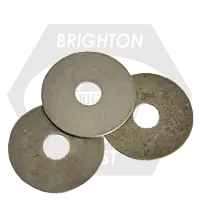3/8" x 1 1/4" Fender Washers, Plain Finish, Qty 50 Price Cut