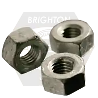 2 1/2"-4 Heavy Hex Nuts, Grade A, A563, Hot-Dipped Galvanized HDG, Coarse (UNC), Qty 8 Buy Direct