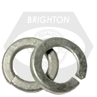 Sale 1 1/2" Regular Split Lock Washers, Hot-Dipped Galvanized HDG, Qty 150