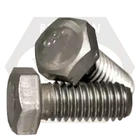 1/4"-20 x 1 1/2" Hex Cap Screws, Grade 2, Plain Finish, Partial Thread, Qty 1600 Hassle-Free Returns