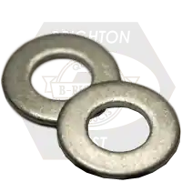 Buy Today 1 3/8" SAE Flat Washers, Plain Finish, Low Carbon Steel, Qty 50