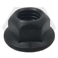 3/8"-16 Hex Flange Cone Lock Nuts (Two Opposite Oval Lock Type) without Serration, Grade G, Phosphate & Oil, Qty 2000 Mega Sale