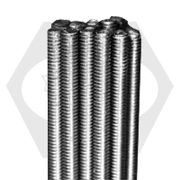 Hassle-Free Returns 1 1/4"-12 x 3 ft Unf A307 Grade A All Thread Rods Zinc Cr+3, Qty 1