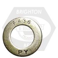 2 1/2" x 4 1/2" Structural Flat Washers, F436, Plain Finish, Medium Carbon Steel, Qty 50 Mega Sale