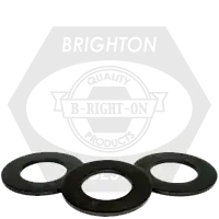 5/8" SAE Flat Washers, Plain Finish, Medium Carbon Steel, Thru-Hardened, Made in USA, Qty 1500 Final Sale