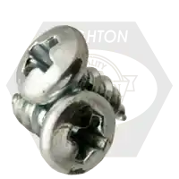 Discount 10-16 x 2 1/2" Self-Tapping Screws, Phillips/Slotted Combo Drive Pan Head, Type AB, Zinc Cr+3, Full Thread, Qty 1000