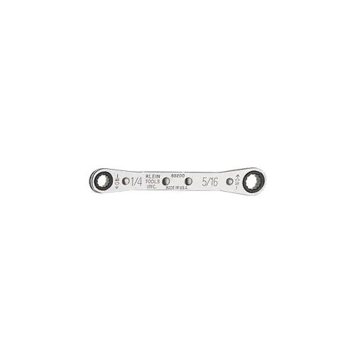 Klein Tools 68200 Ratcheting Box Wrench 1/4-Inch x 5/16-Inch Premium