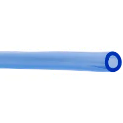 Budget Midland Metal 73348CU2.5 Tubing, Polyurethane, 0.500-in ID, 3/4-in OD, 250 ft L, Clear Blue