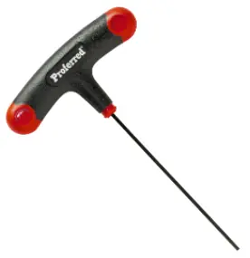 3/8" x 6.5" Proferred T-Handle Hex Key, Qty 1 Trending
