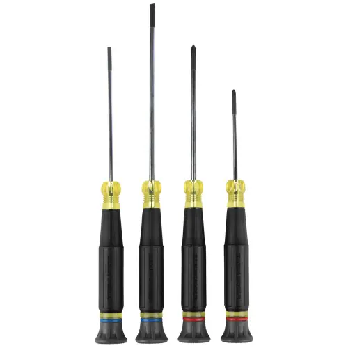 Klein Tools 85615 Precision Screwdriver Set, Slotted, and Phillips 4-Piece Express Delivery