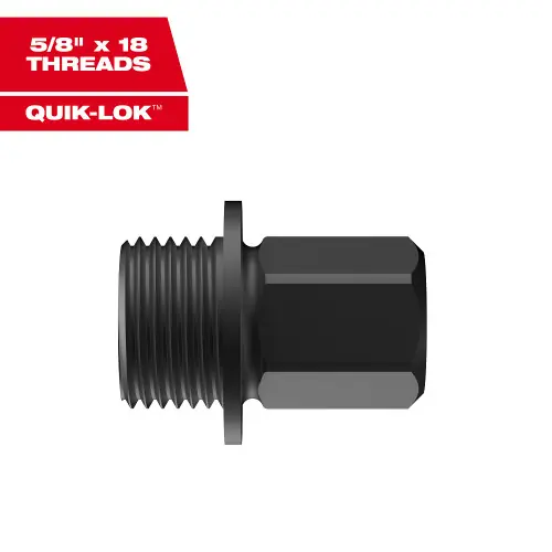 Premium Milwaukee Tool 49-56-7571 5PK Large Thread Adapters for QUIK-LOK Arbors
