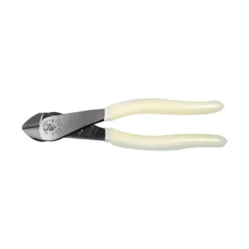 Secure Checkout Klein Tools D248-8-GLW Diagonal Cutting Pliers, Angled Head, High-Visibility, 8-Inch