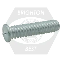 1/4"-20 x 1/2" Flanged Capacitor Discharge (Cd) Stud, Aluminum, Qty 5000 Best Choice