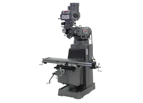 JET JT9-691172 JTM-1050VS2 Mill With Newall NMS800 DRO & Air Power Drawbar Discount