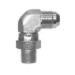 Time-Limited Midland Metal 2501S108 Swivel Elbow, 5/8 in-Male JIC x 1/2-in Male NPTF Swivel