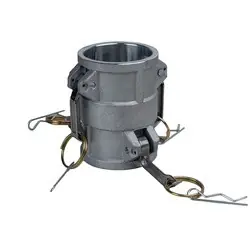 Midland Metal E-DD-3030-A Economy Series Type DD Cam and Groove Spool Coupler, 3-in x 3-in Type DD, Aluminum Authentic