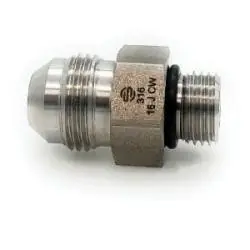 Factory Price STAINLESS ADAPTERS SS6400-24-24 Straight Adapter, 1-1/2-in Male JIC x 1-1/2-in Male O-Ring Boss, Stainless Steel