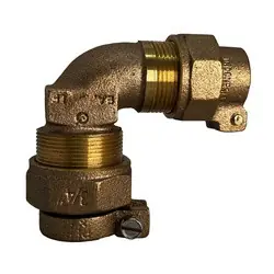 Popular Midland Metal 9651212PEPLF Union Elbow, 3/4-in Pack Joint (PEP) x 3/4-in Pack Joint (PEP), Lead-Free Bronze