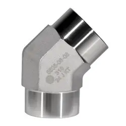 STAINLESS ADAPTERS SS5505-04-04 45-deg Female Pipe Elbow, 1/4-in Female NPTF x 1/4-in Female NPTF, Stainless Steel Reduced Price
