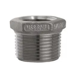 Big Sale Midland Metal 63532MS SP-114 Hex Bushing, 2-1/2-in Male NPT x 1-in Female NPT, 316 Stainless Steel