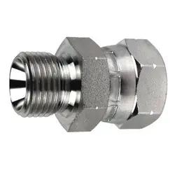 Order Now Midland Metal 9024-16-12 Swivel Adapter, 1-in Male BSPP x 3/4-in Female BSPP Swivel, Steel