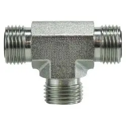 Weekend Sale Midland Metal FS26032020 Union Tee, 1-1/4-in Male O-Ring Face Seal x 1-1/4-in Male O-Ring Face Seal x 1-1/4-in